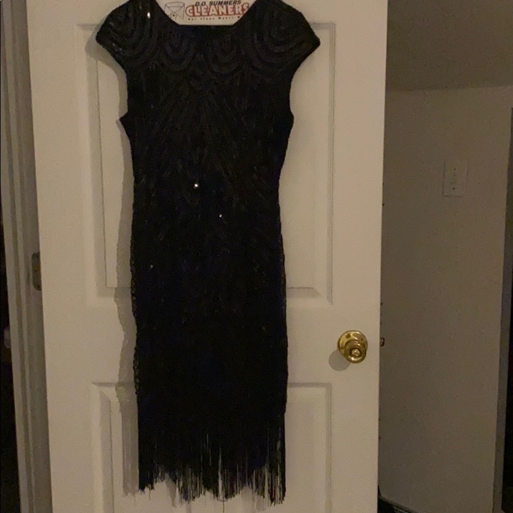 Black Sequin dress